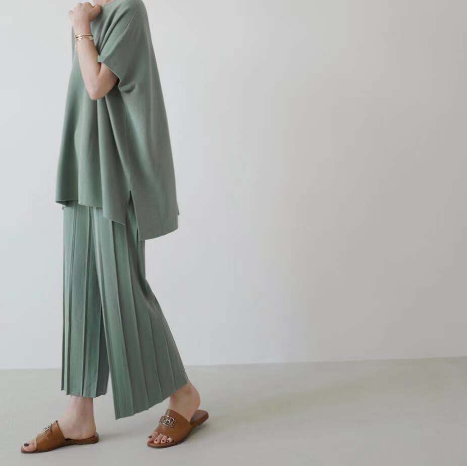 Fashion Vertical Stripe Casual Suit