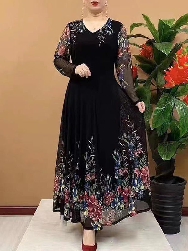 Flattering Floral Dress