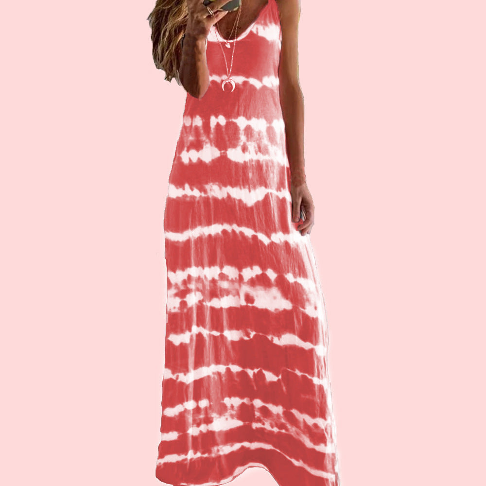 Cloud Print Dress