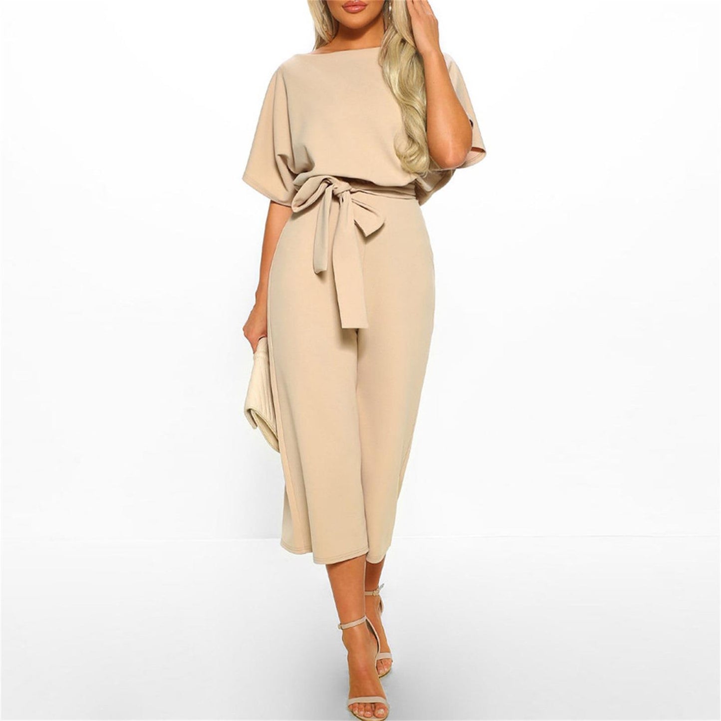 Fashion Casual Butterfly Lace Jumpsuit