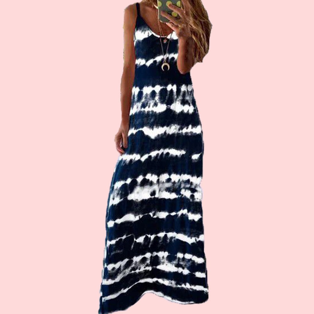Cloud Print Dress