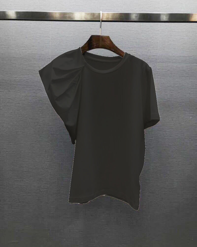 Round Neck Floral T-shirt