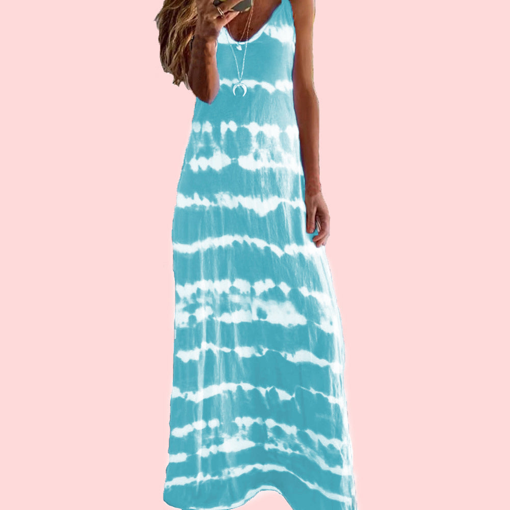 Cloud Print Dress