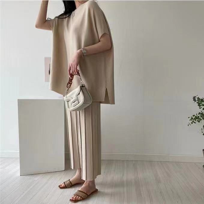 Fashion Vertical Stripe Casual Suit