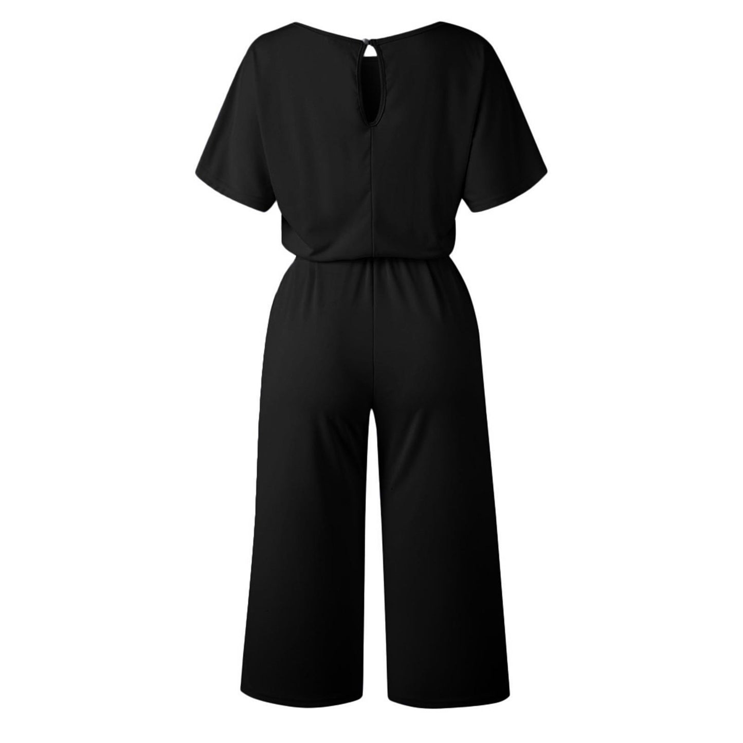 Fashion Casual Butterfly Lace Jumpsuit