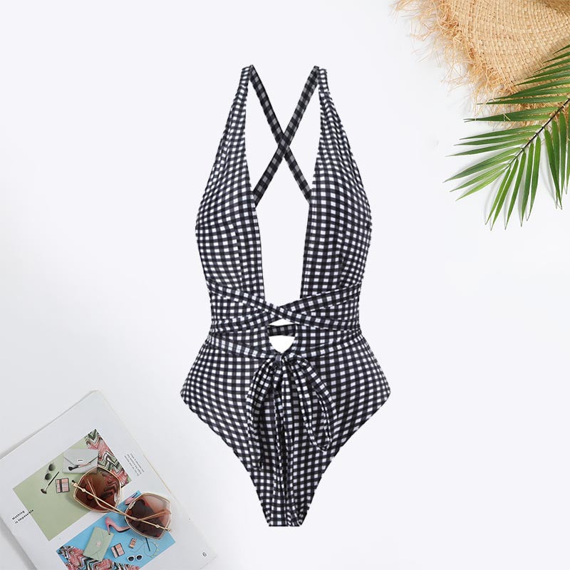 Knockout Sage Swimsuit