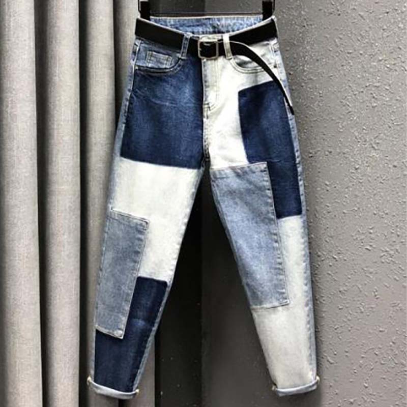 Dramatic Inspiration Colorblock Jeans