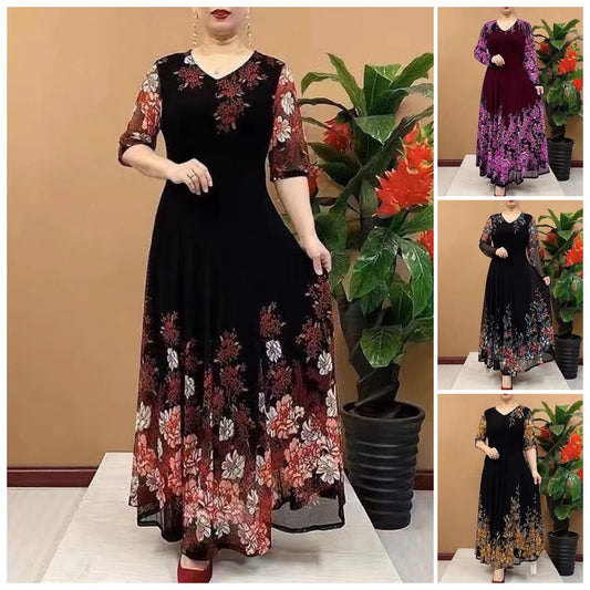 Flattering Floral Dress