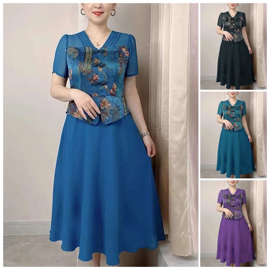 Everybody Loves Vintage Print Dress