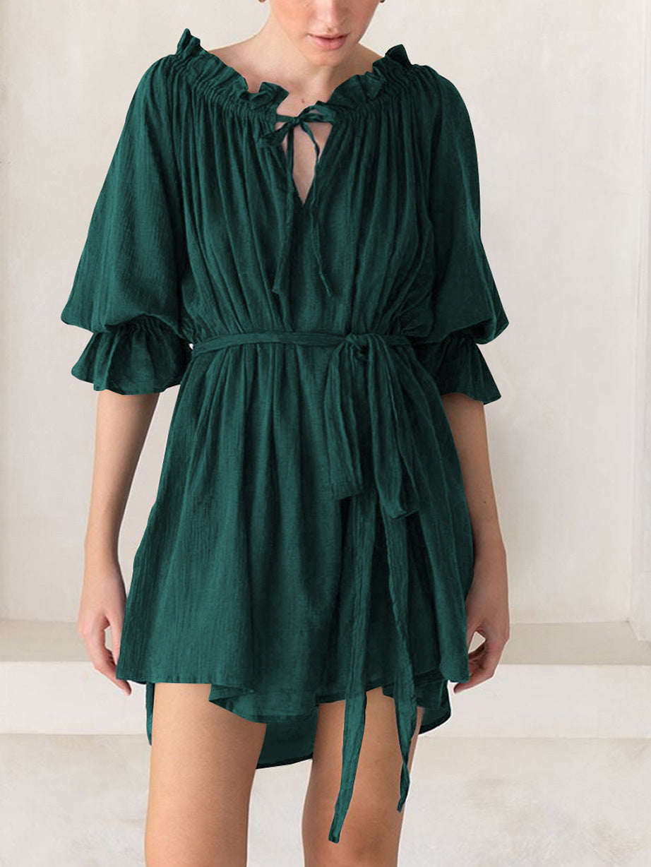 Plain Fashion Casual Skirt