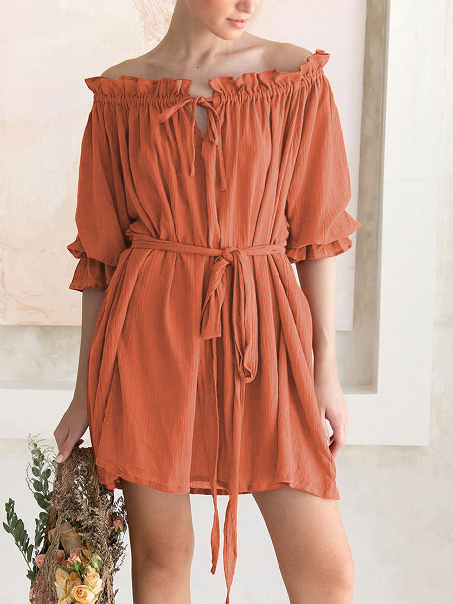 Plain Fashion Casual Skirt