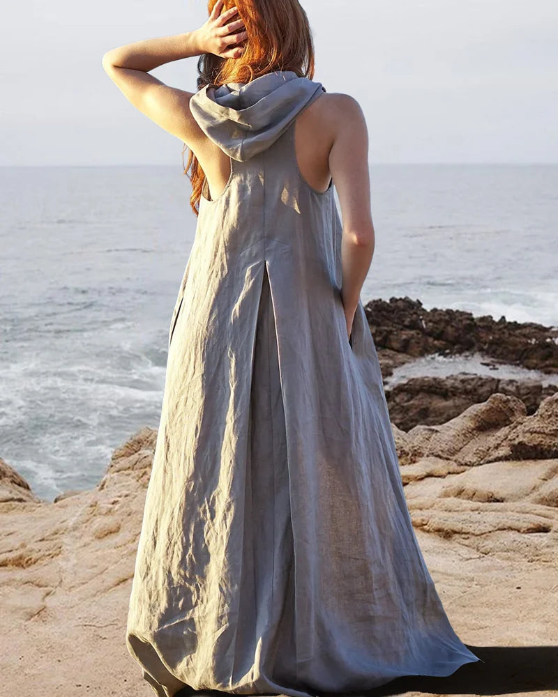 Sleeveless kaftan hot sale dress