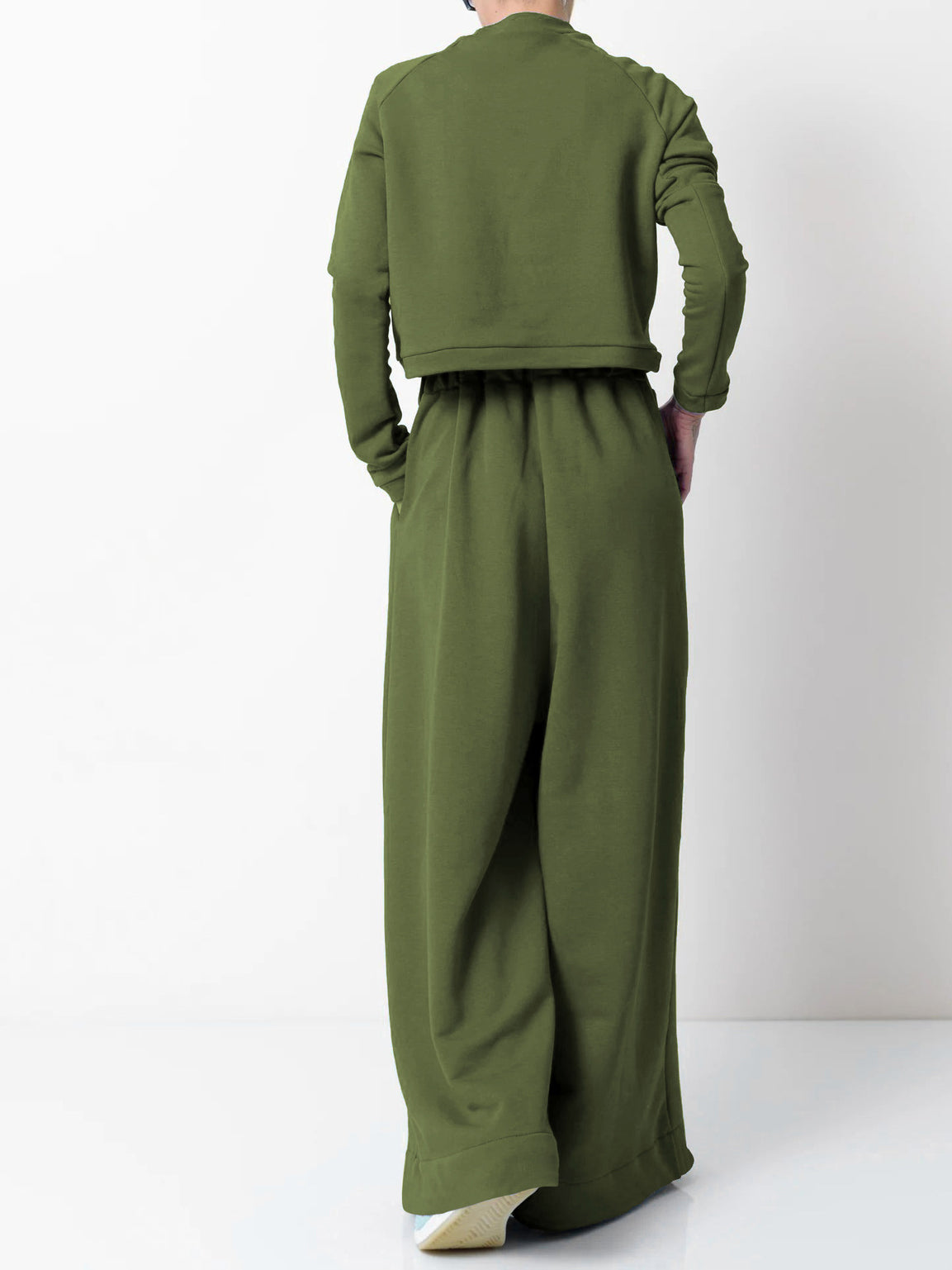 Fashion Wide Leg Casual Suit