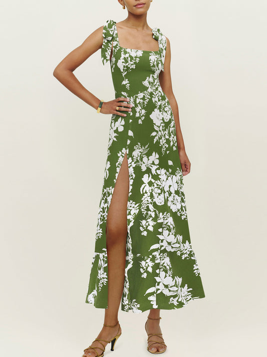 Fashion Sling Floral Dress