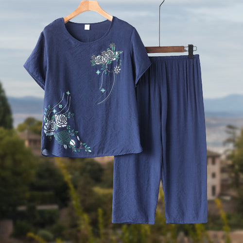 Casual Print Suit