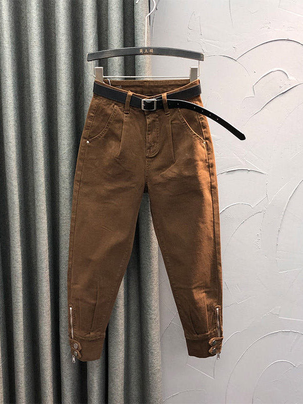 Party Persona Zipper Detail Jeans