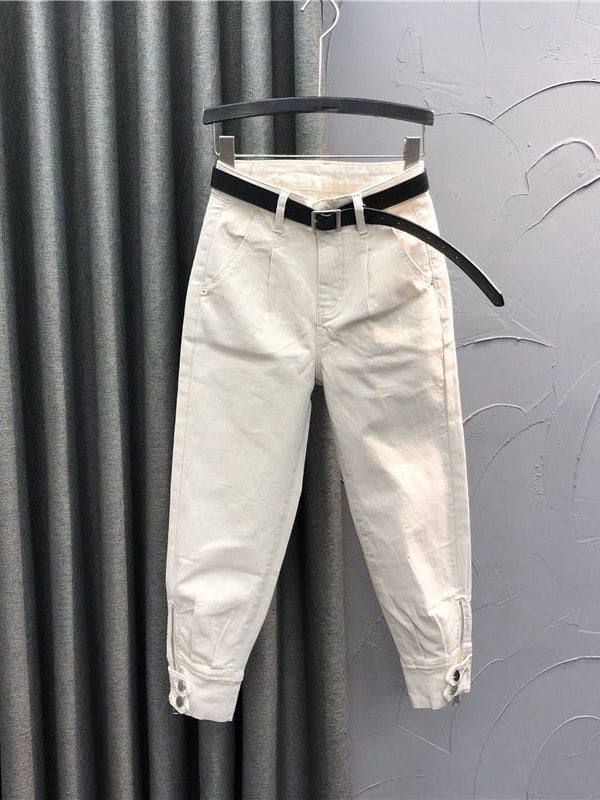 Party Persona Zipper Detail Jeans