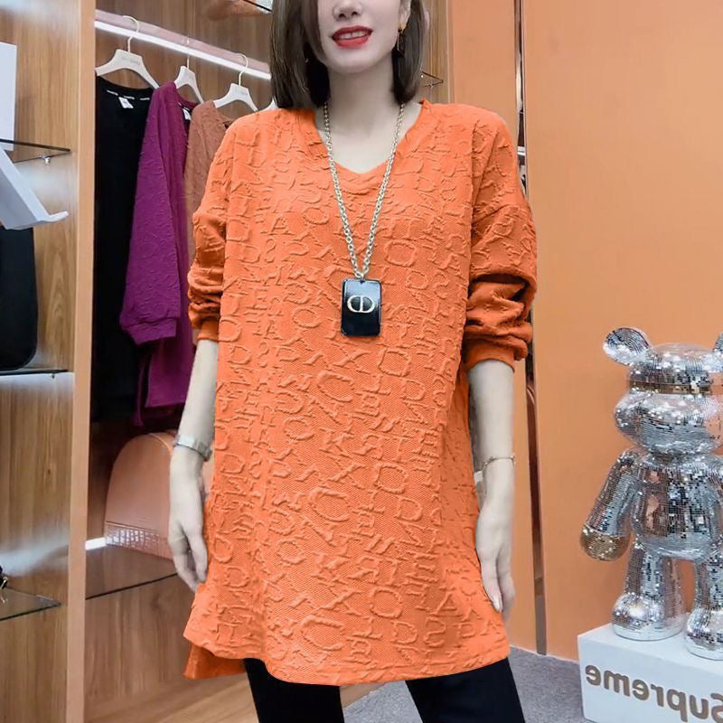 Temperament Fashion Long-sleeved Top